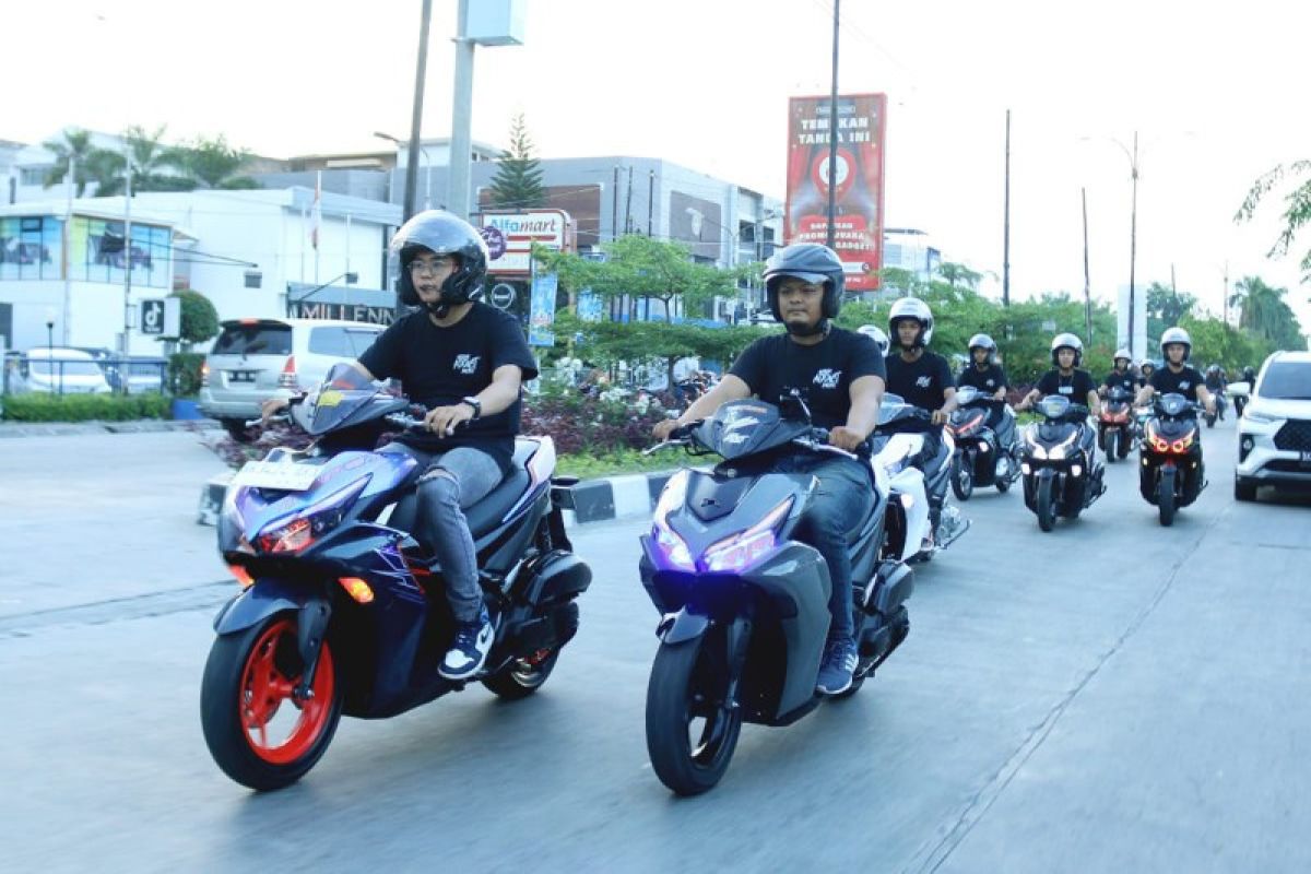 Cara Alfa Scorpii manjakan komunitas Yamaha Aerox 155