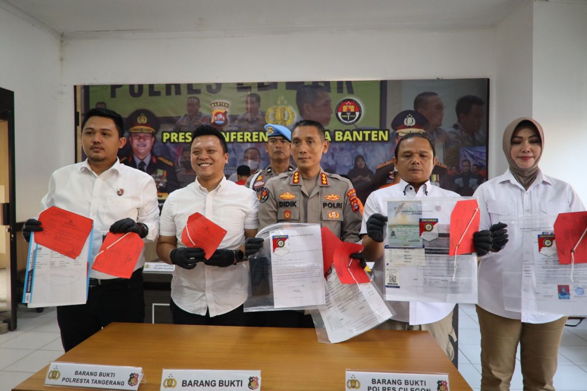 Polda Banten aman empat pelaku TPPO