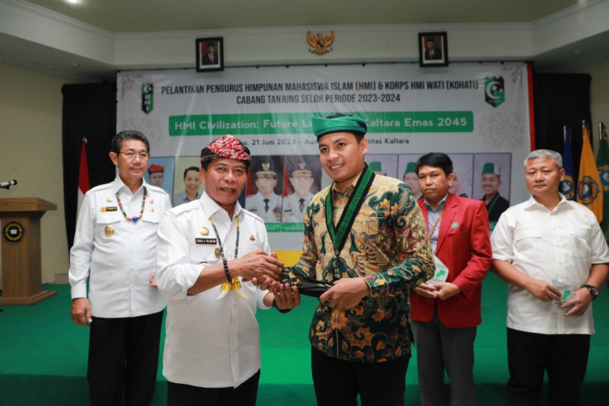 Gubernur sebut HMI salah satu elemen pembangunan di Kaltara