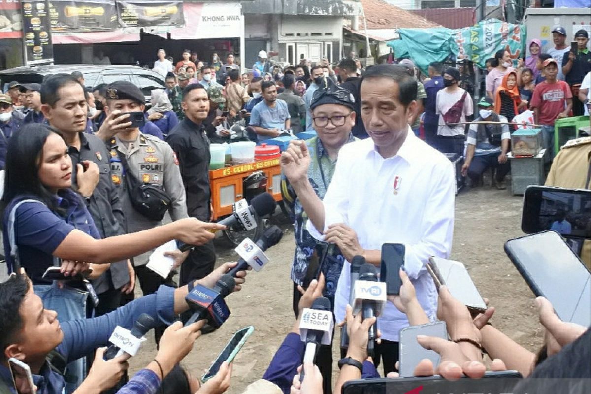 Jokowi hormati proses hukum terkait pemeriksaan Mentan oleh KPK