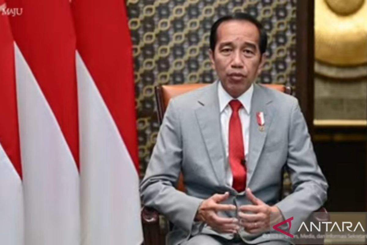 Presiden Joko Widodo resmi cabut status pandemi COVID-19 di Indonesia