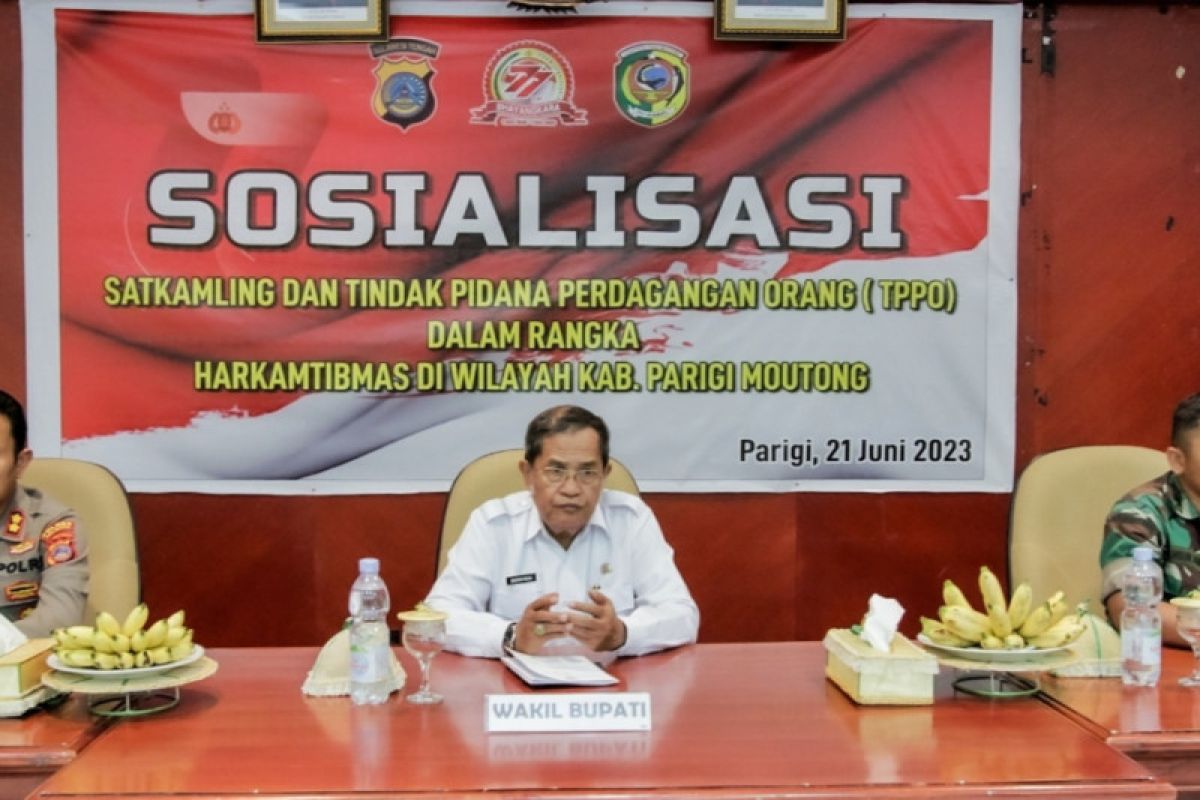 Pemkab Parigi Moutong dukung kepolisian lakukan pencegahan TPPO