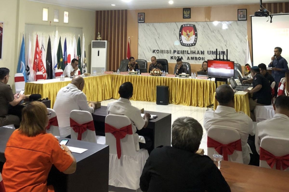 KPU tetapkan DPT Pemilu 2024 Kota Ambon  252.367 pemilih