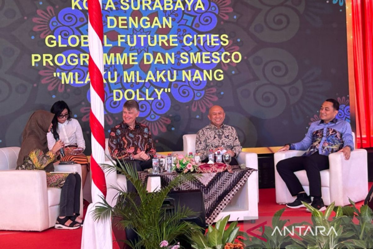 Minister praises transformation in former Surabaya red-light district