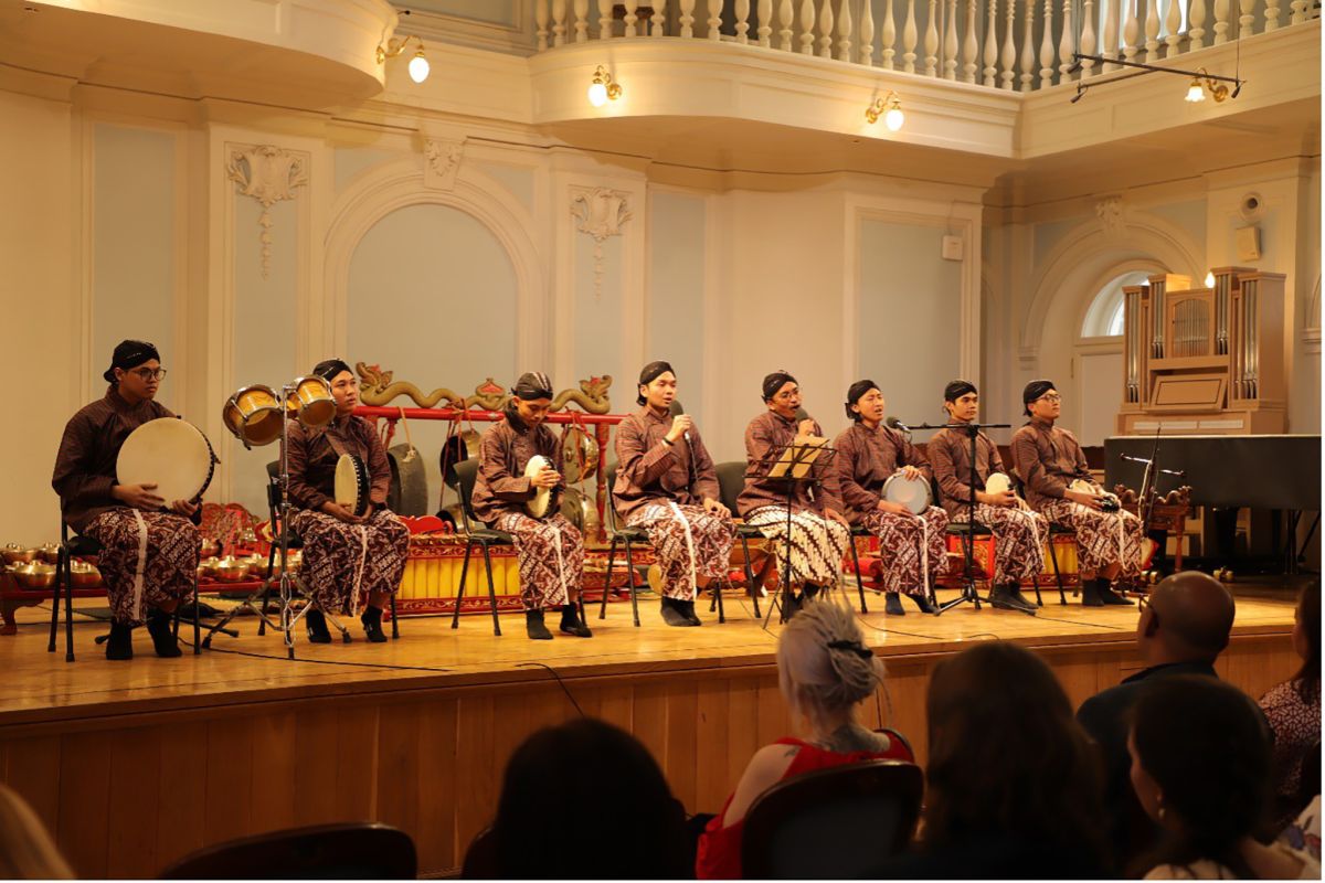Seni budaya Jawa tampil di Tchaikovsky Conservatory Moskow