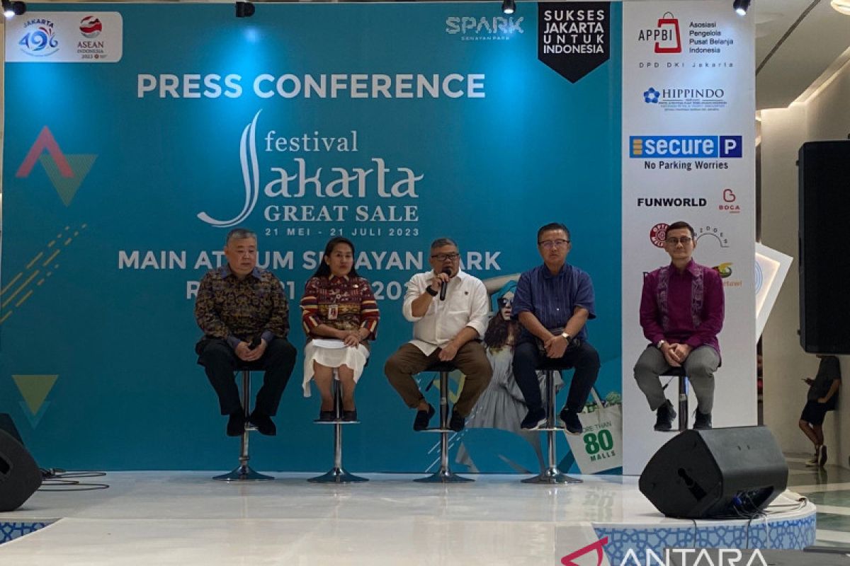 APPBI bidik transaksi Festival Jakarta Great Sale hingga Rp6,5 triliun
