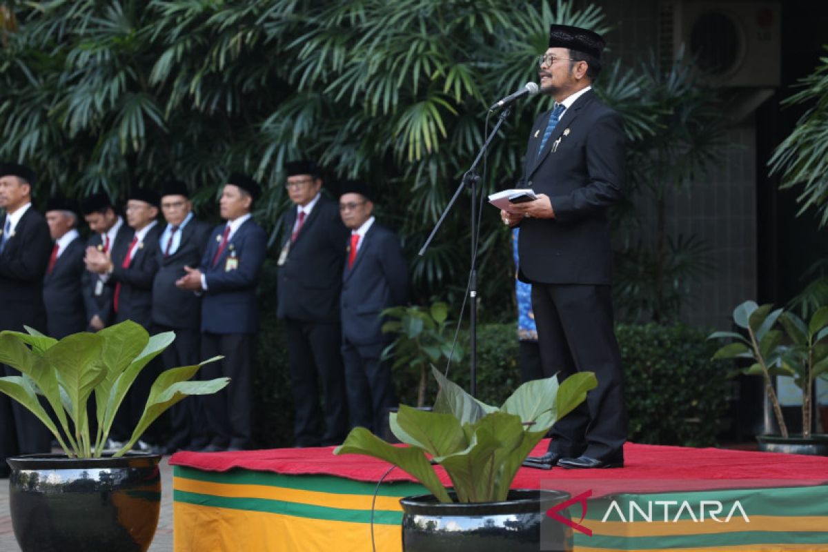 Hari Krida Pertanian, Mentan ajak stop impor demi sejahterakan petani