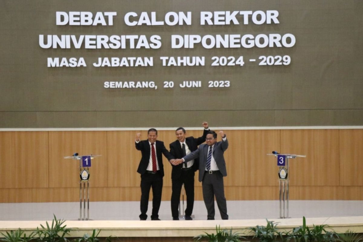 Rektor baru Undip, Prof Suharnomo
