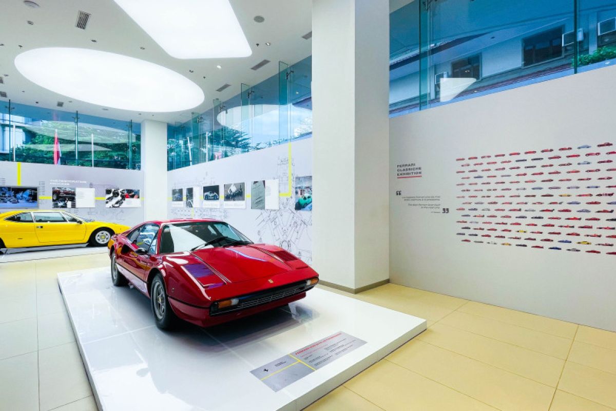 Ferrari gelar pameran Ferrari Classiche pertama di Indonesia
