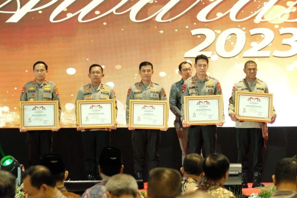 Irjen Pol Daniel Adityajaya wakili Polda Kaltara raih anugerah Kompolnas Award 2023