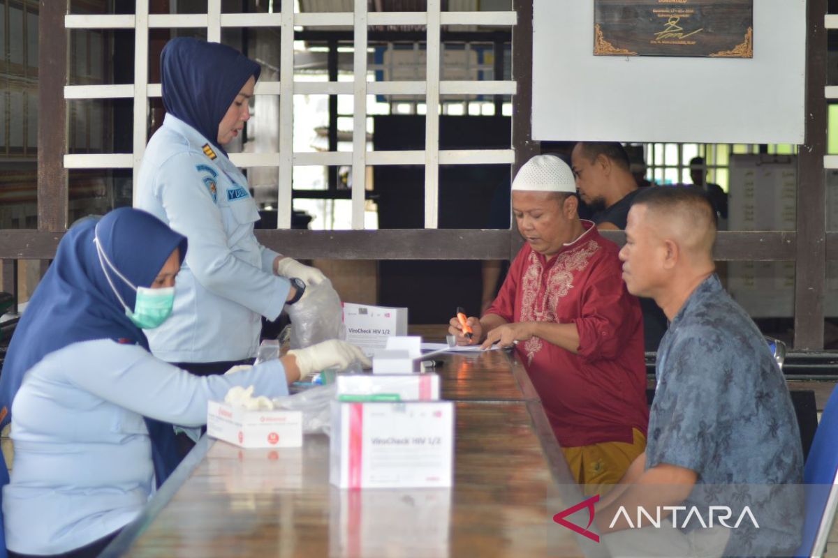 Lapas Gorontalo deteksi dini HIV/AIDS