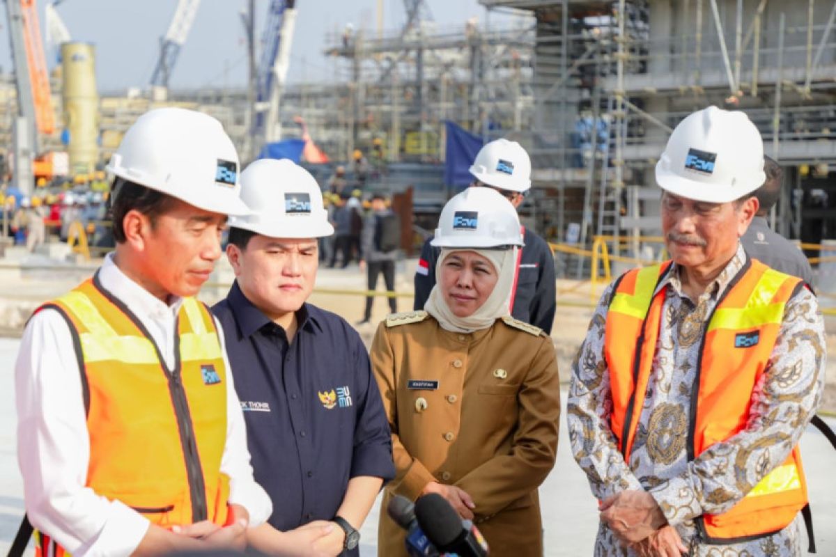 Gubernur Khofifah mendukung industri pengolahan tembaga di Jawa Timur