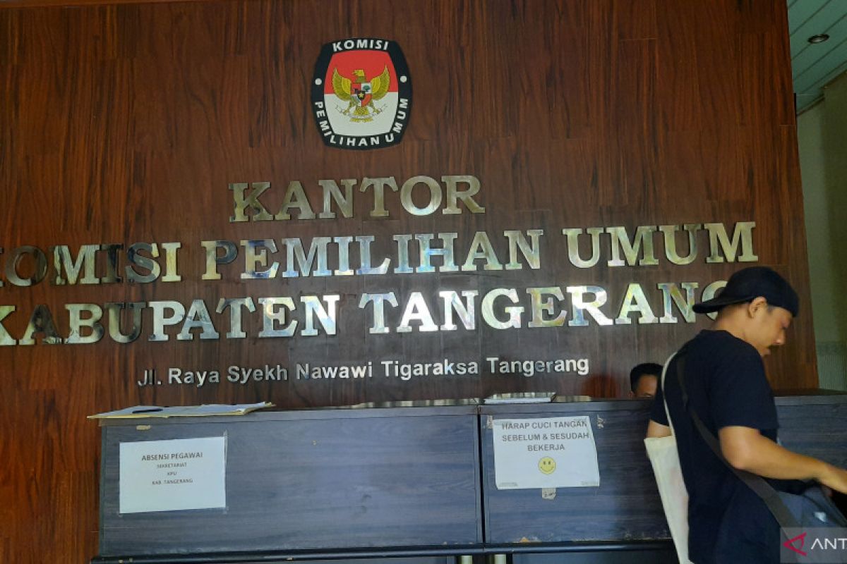 KPU Kabupaten Tangerang tetapkan jumlah DPT sebanyak 2,3 juta pemilih