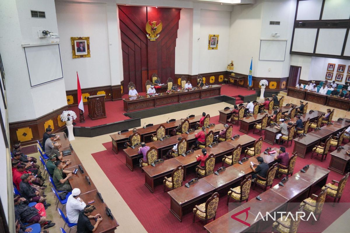 DPRD Gianyar setujui pengesahan LPJ APBD Tahun 2022