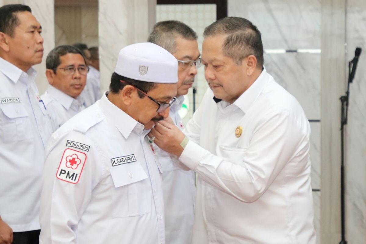 Said Idrus resmi pimpin PMI Banjar