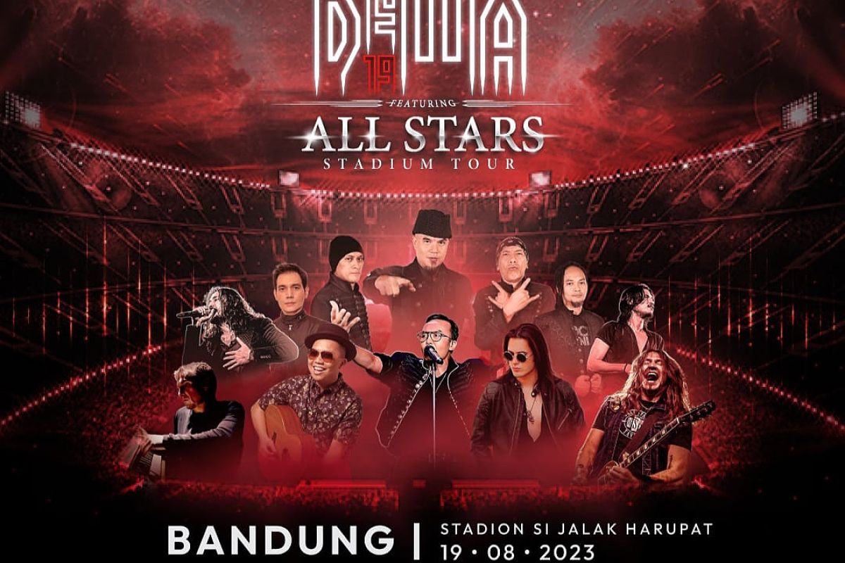 Tur 'DEWA 19 featuring ALL STARS' akan diselenggarakan di Bandung
