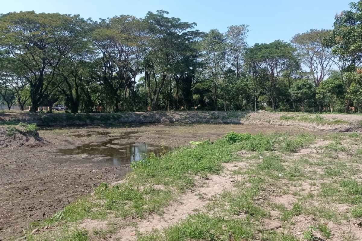 Pemkot Mataram selesai menggali pembangunan danau buatan di RTH Pagutan