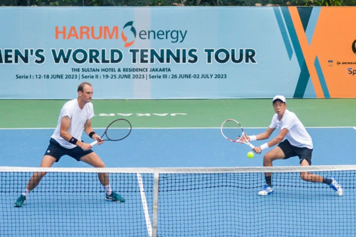 Justin Barki kembali ke final Harum Energy World Tennis Tour 2023