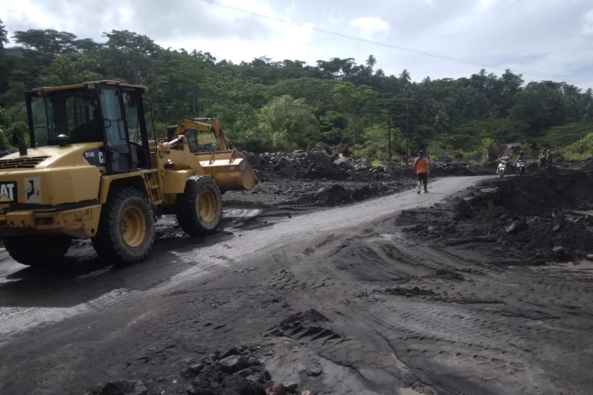 BPBD Sitaro: Waspadai banjir material vulkanik erupsi Gunung Karangetang