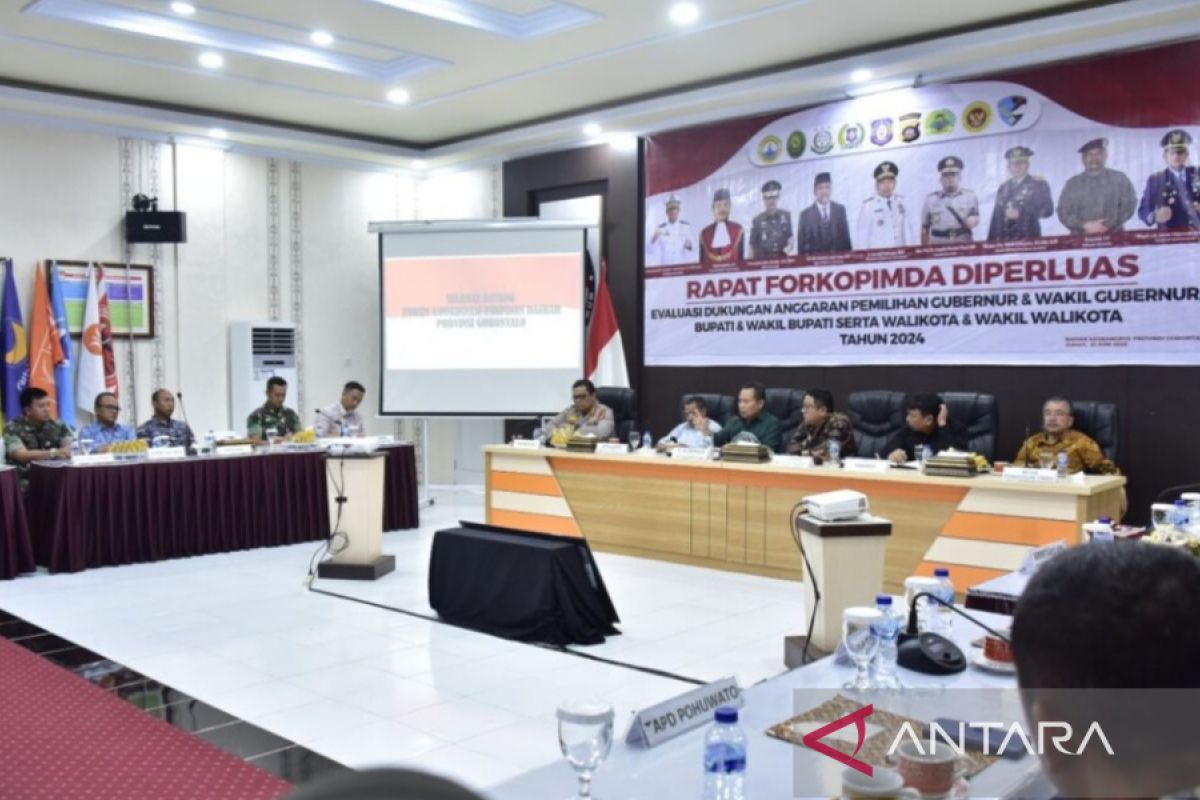 Gubernur Gorontalo minta KPU-Bawaslu sesuaikan keperluan anggaran