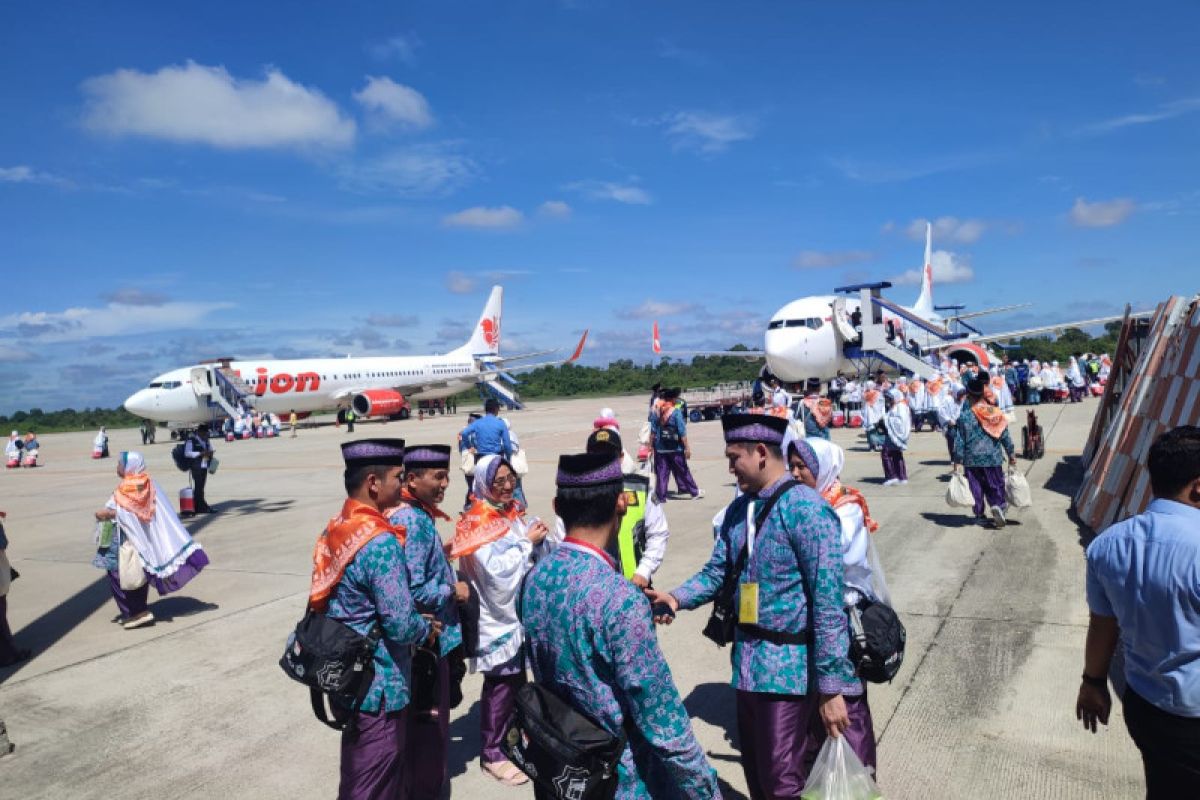 Bandara SSK II Pekanbaru terbangkan 5.009 calon haji