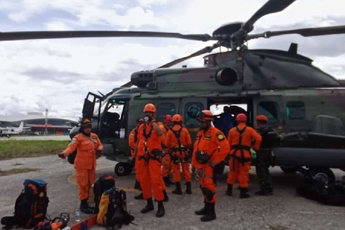 Tim SAR gabungan dikerahkan ke TKP pesawat naas di pedalaman Poik Yalimo