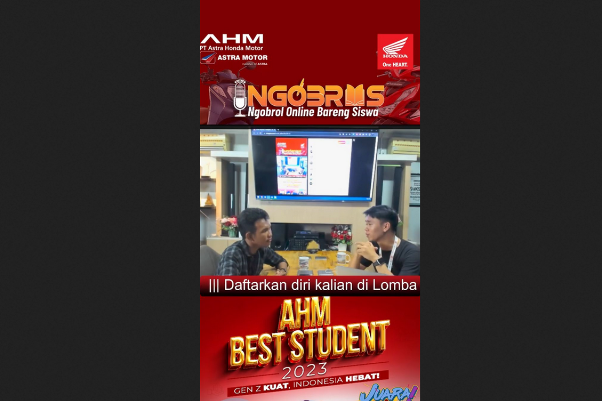 Honda gelar program AHM Best Student