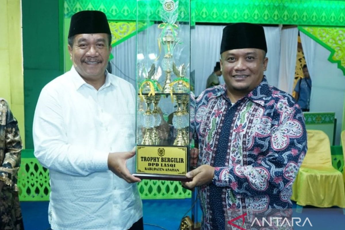 Kecamatan Kisaran Timur Juara umum festival seni nasyid Kabupaten Asahan