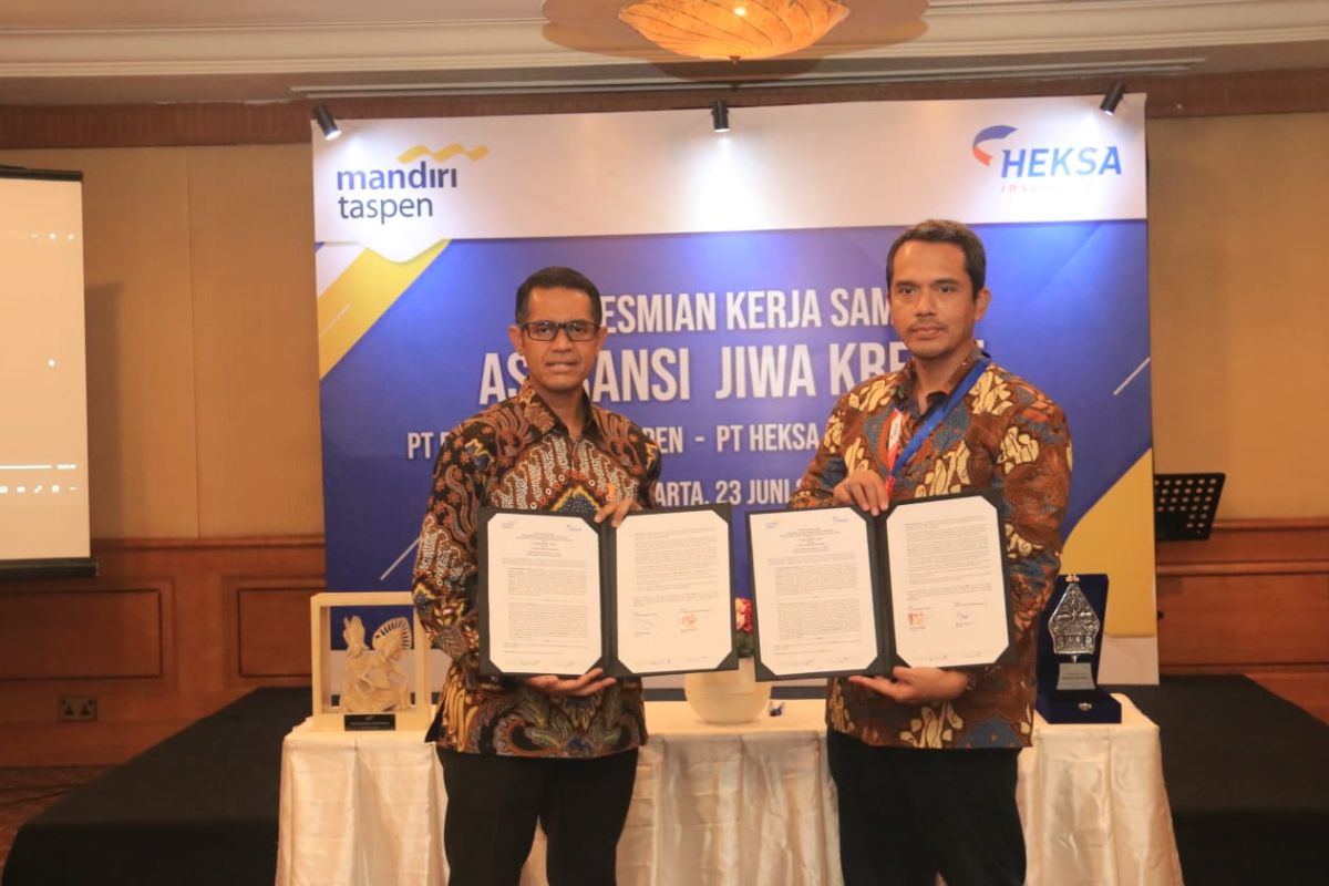 Kerja sama asuransi jiwa kredit Bank Mandiri Taspen dengan PT Heksa Solution Insurance