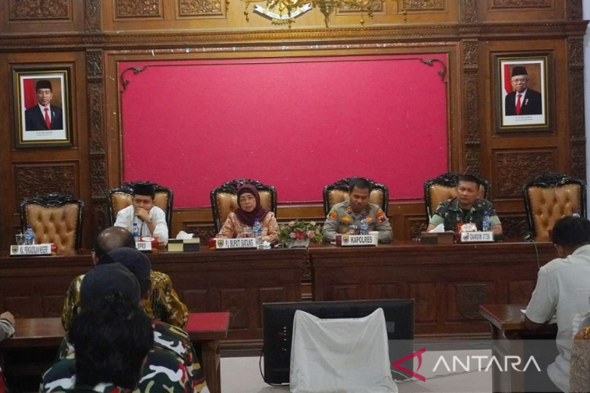 Pemkab Batang - ormas sepakat jaga kondusifitas keamanan PSN