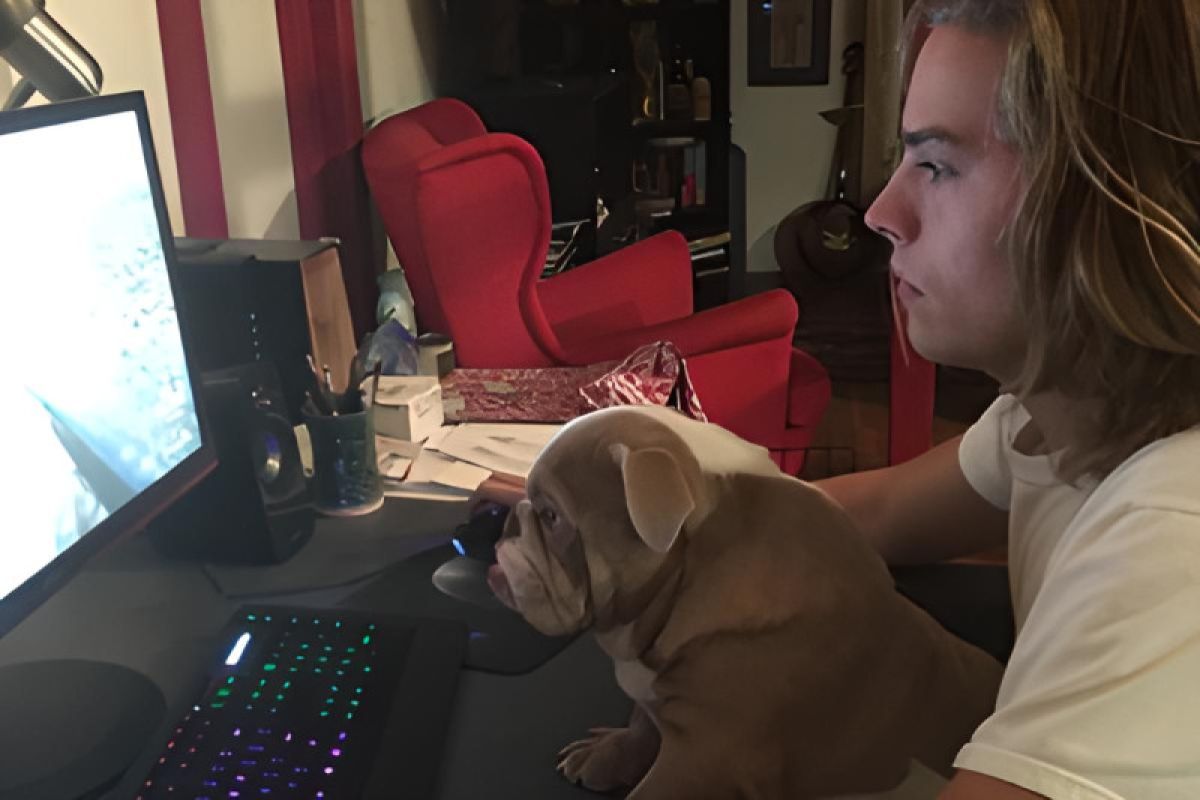 Dylan Sprouse kenang anjing peliharaannya melalui sebuah unggahan