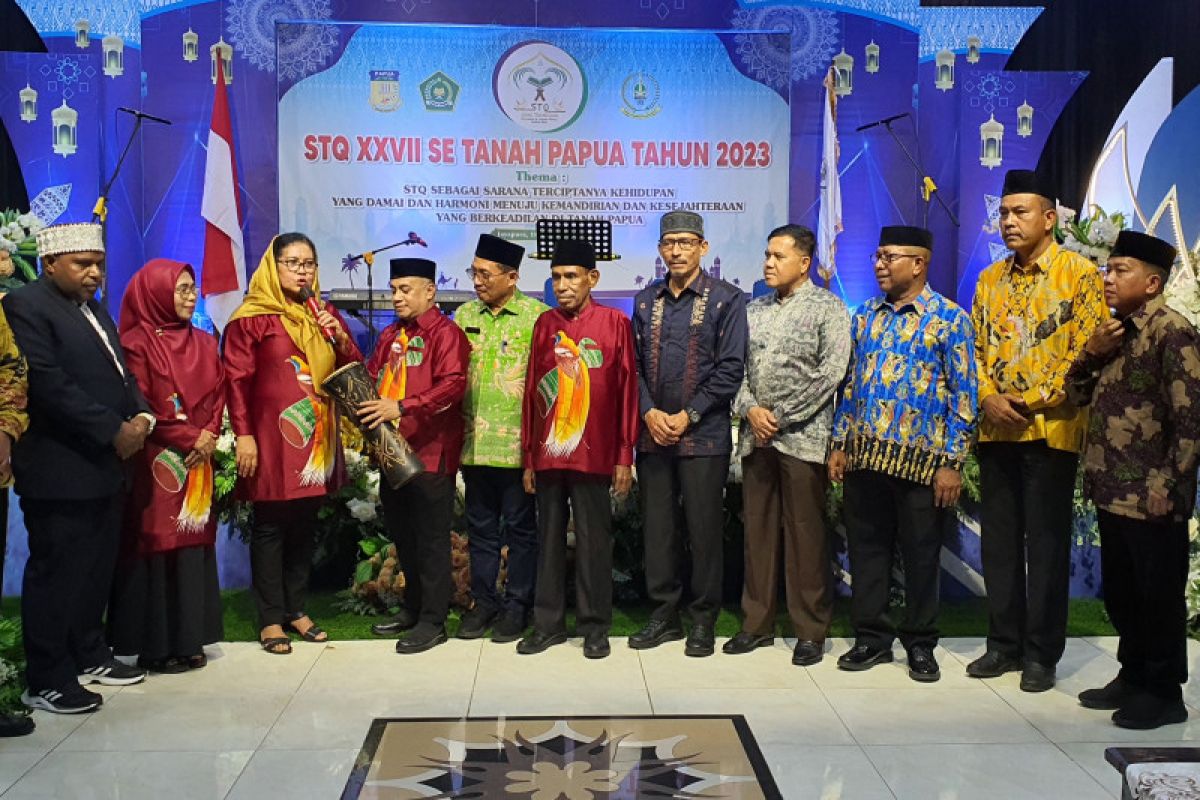 Gubernur Papua harap pemenang STQ XXVII juara nasional di Jambi