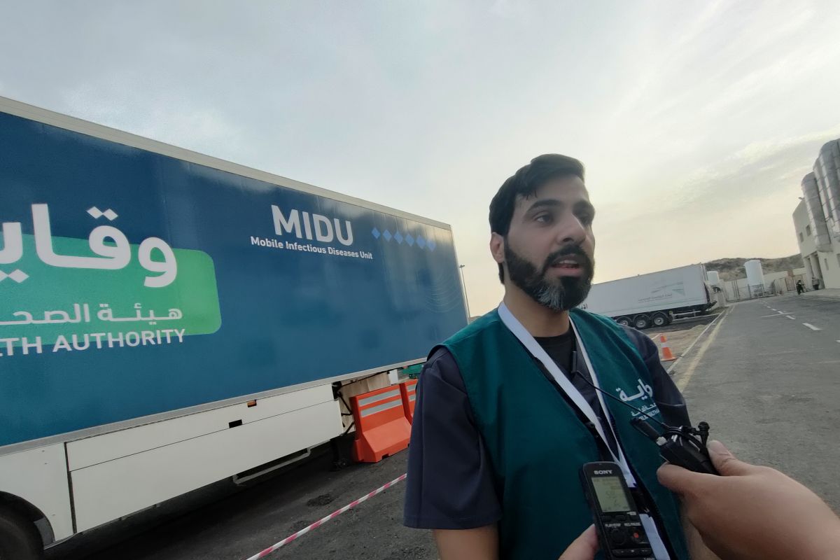Arab Saudi siapkan unit keliling pantau penyakit menular