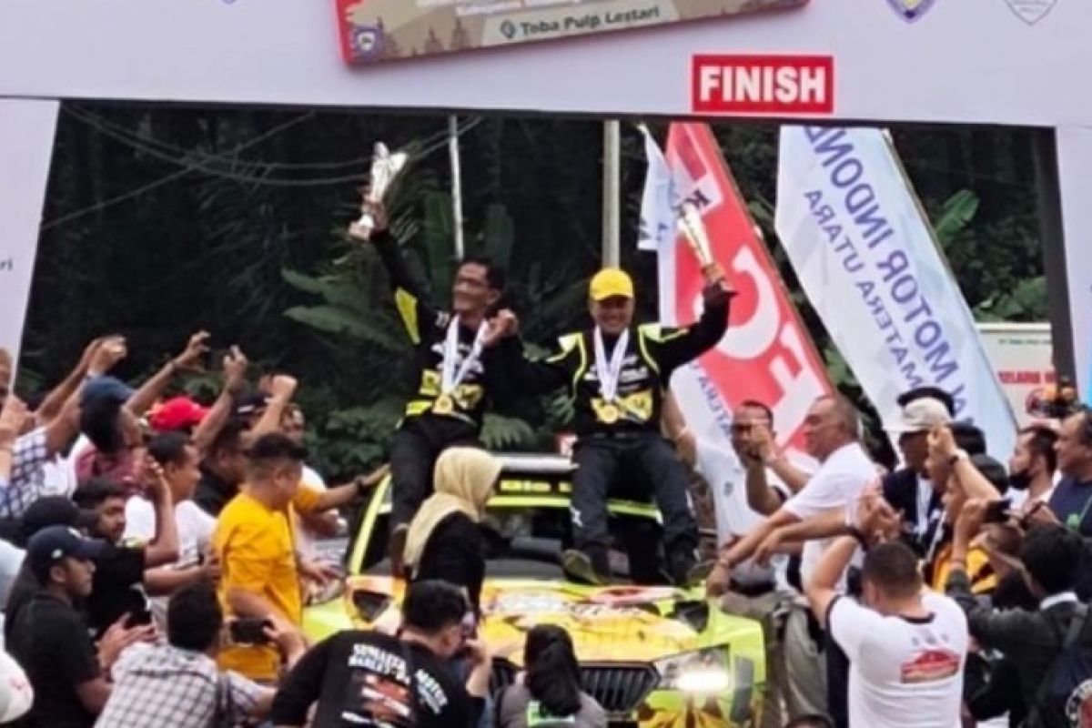 Musa Rajekshah tercepat di Danau Toba Rally 2023
