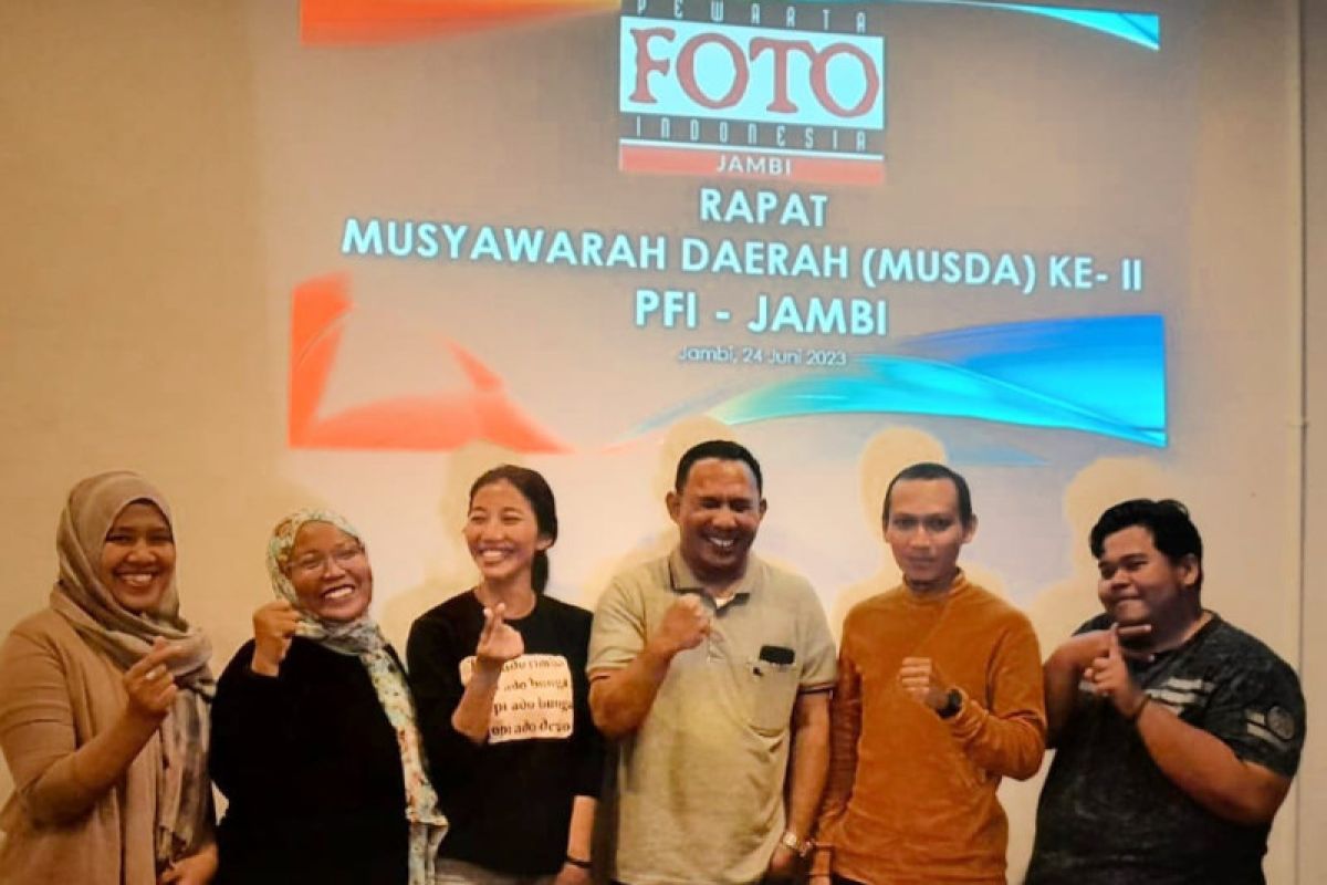 Jurnalis Kompas dan fotografer ANTARA terpilih pimpin PFI Jambi