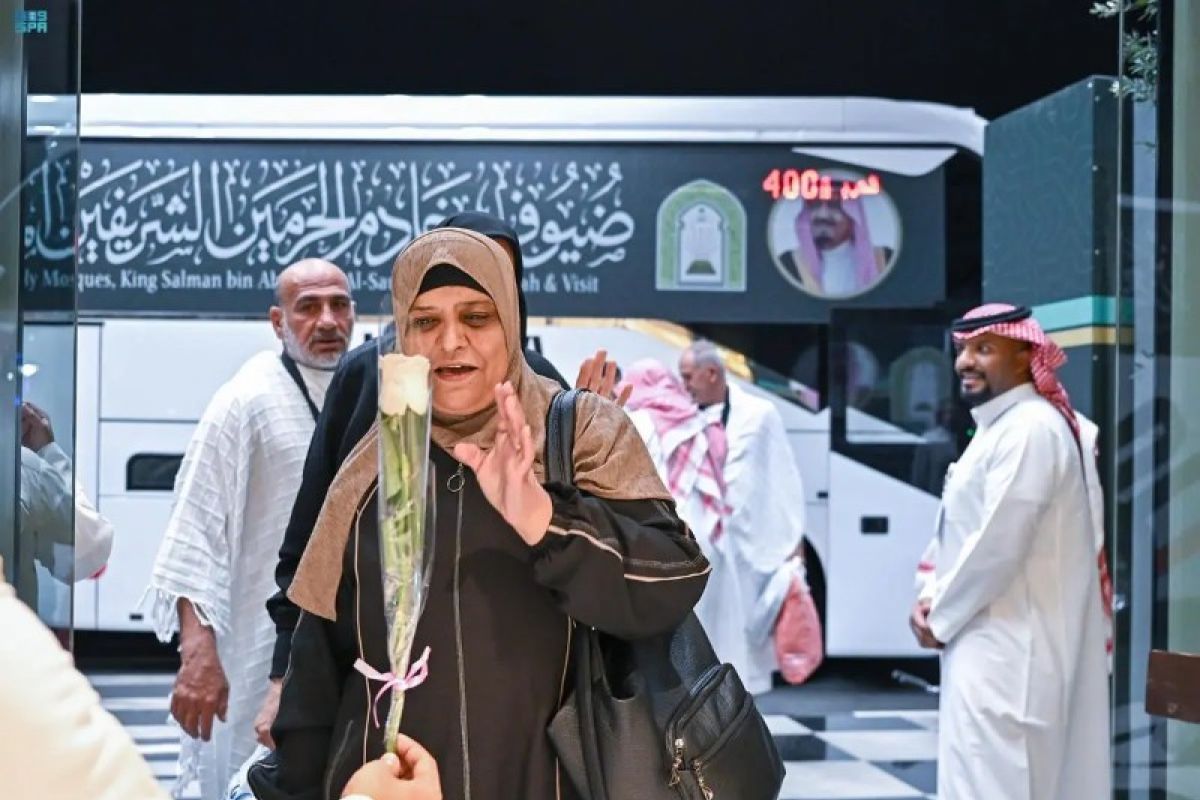 548 peserta haji keluarga syuhada Palestina tiba di Makkah
