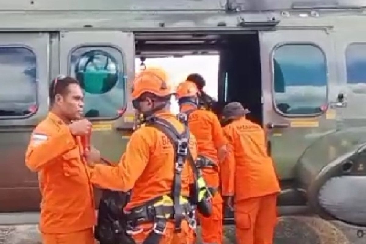 Tim SAR gabungan kesulitan menuju TKP pesawat PK-SMW di Poik Yalimo