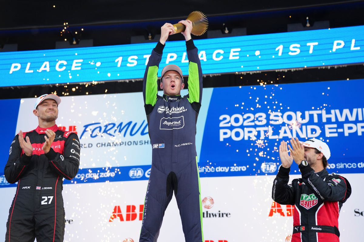 Cassidy bangkit dan rebut gelar juara di Formula E Portland