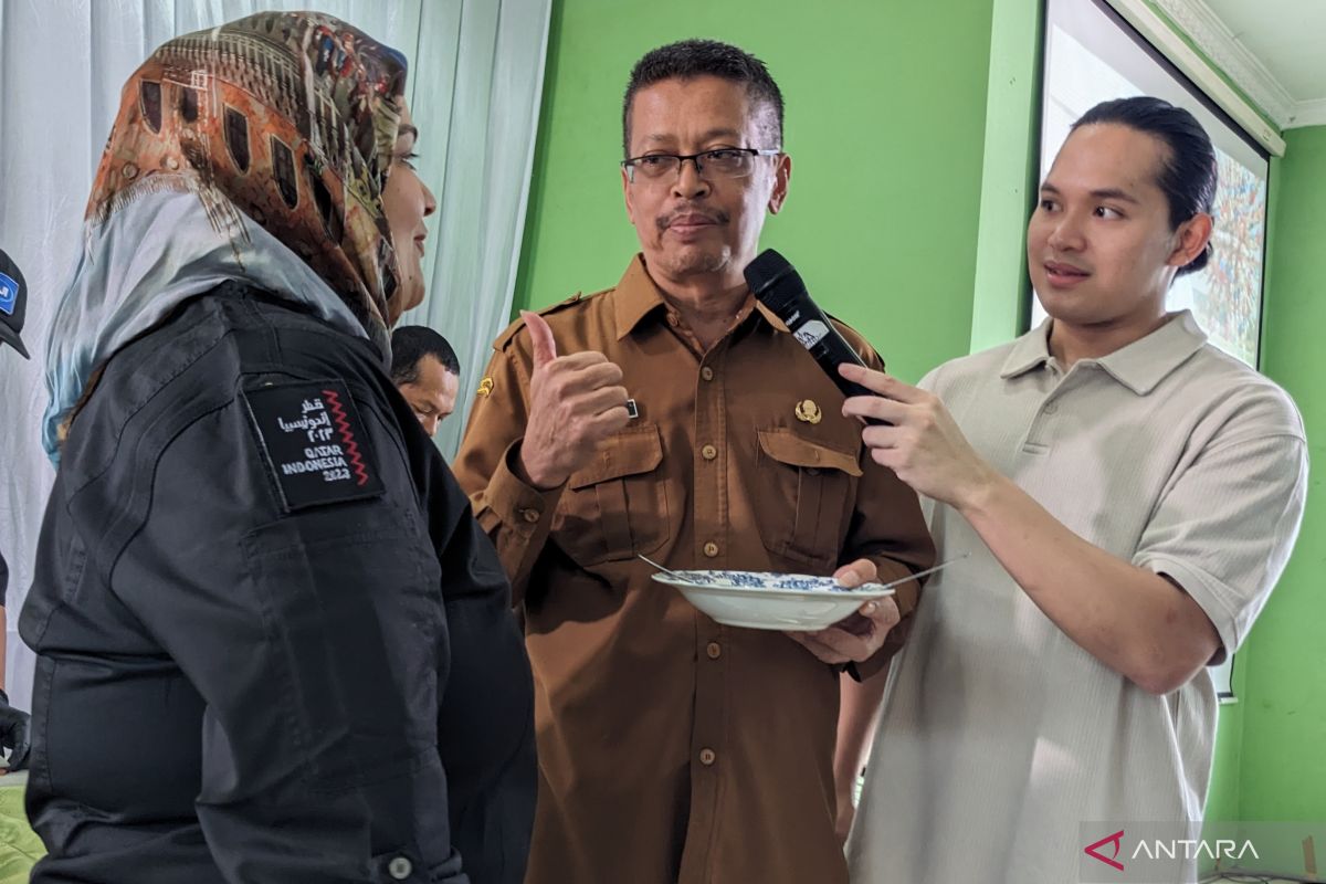 Koki dari Qatar berbagi ilmu tentang tata boga di SMKN 14 Medan