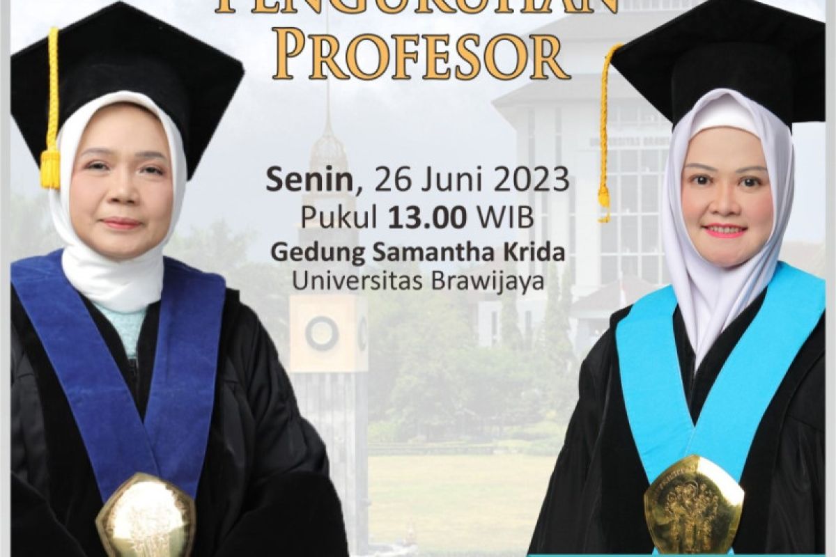 Empat srikandi Universitas Brawijaya dikukuhkan sebagai profesor