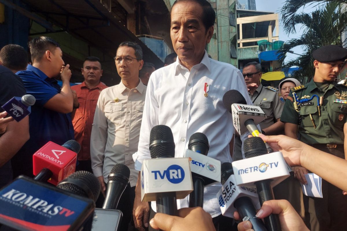 Presiden Jokowi shalat Idul Adha di Yogyakarta