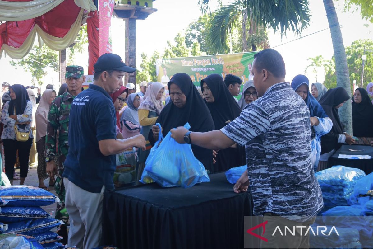 Pemprov Aceh tekan inflasi lewat gerakan pangan murah jelang Lebaran
