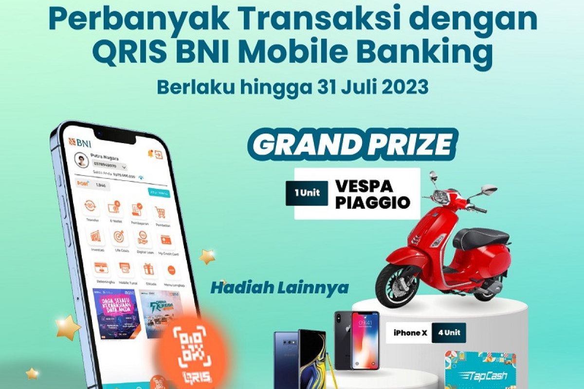 BNI di wilayah 3 ajak nasabah memperbanyak transaksi lalui QRis dan mobile banking