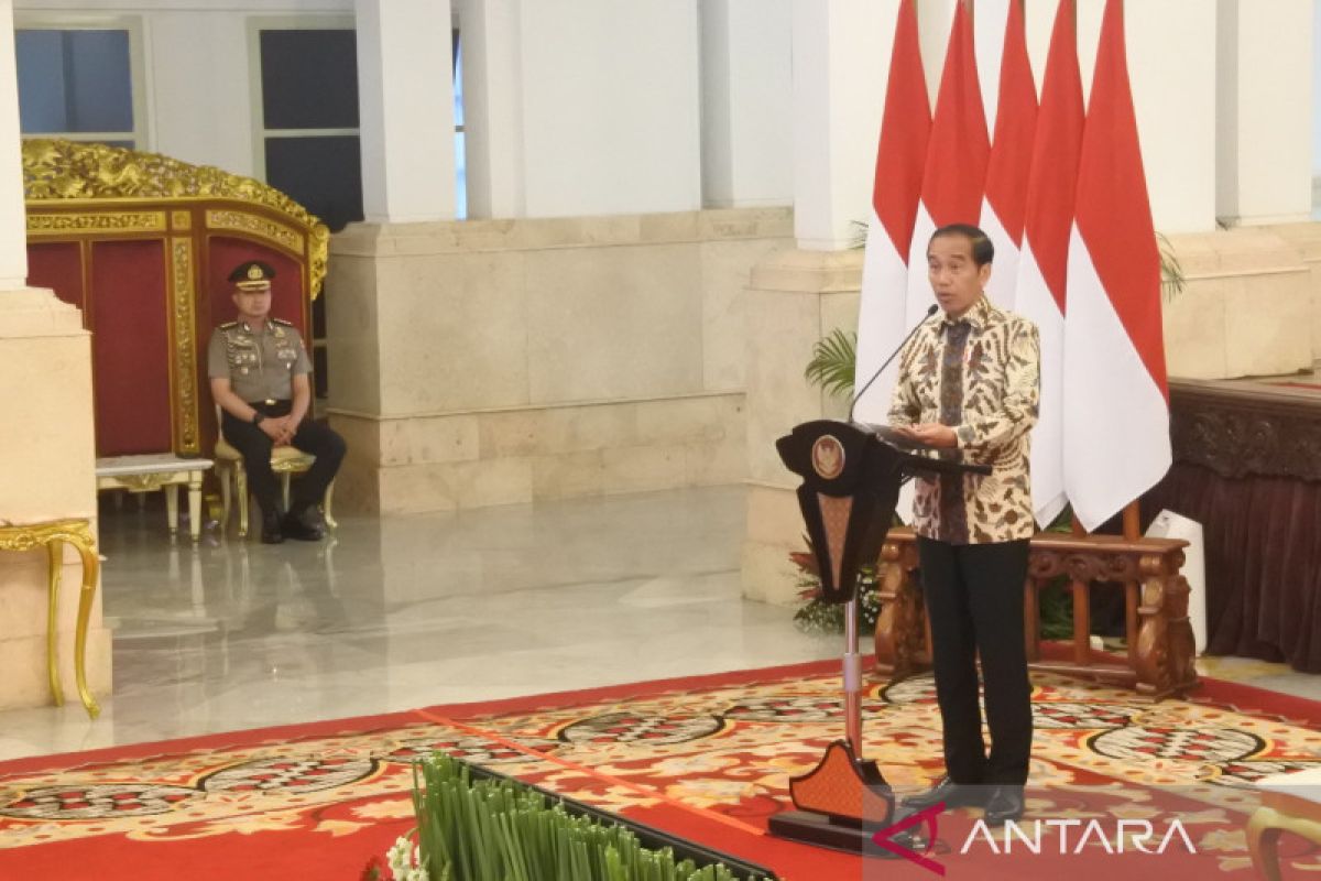 Presiden Jokowi ingatkan uang rakyat bukan untuk membiayai birokrasi