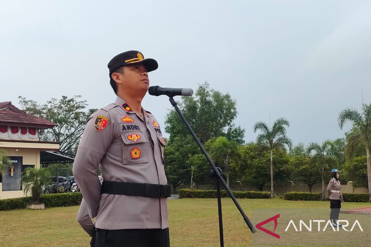 Wakapolres Bangka Barat ingatkan anggota tak terlibat politik praktis