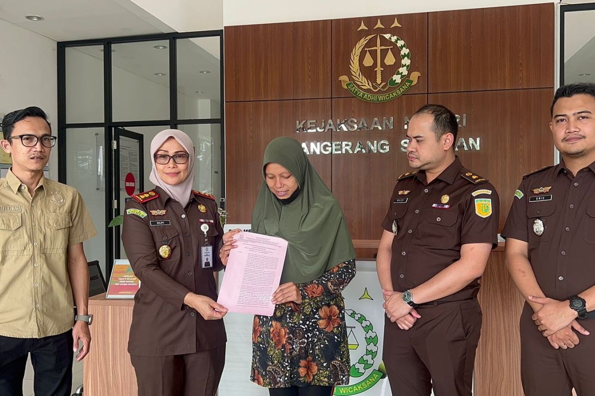 Kejari Tangsel Banten berlakukan keadilan restorative justice pelaku pencurian
