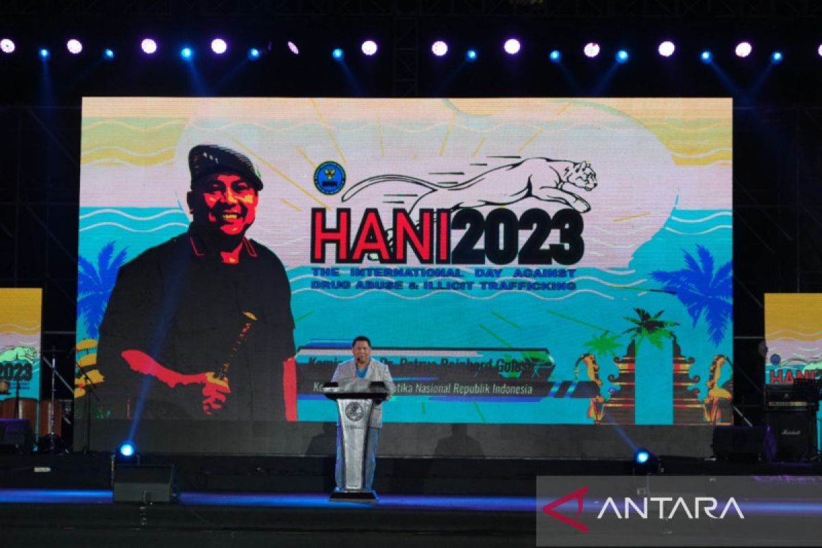 Kepala BNN sebut peringatan HANI 2023 perkuat aksi dunia bebas narkotika