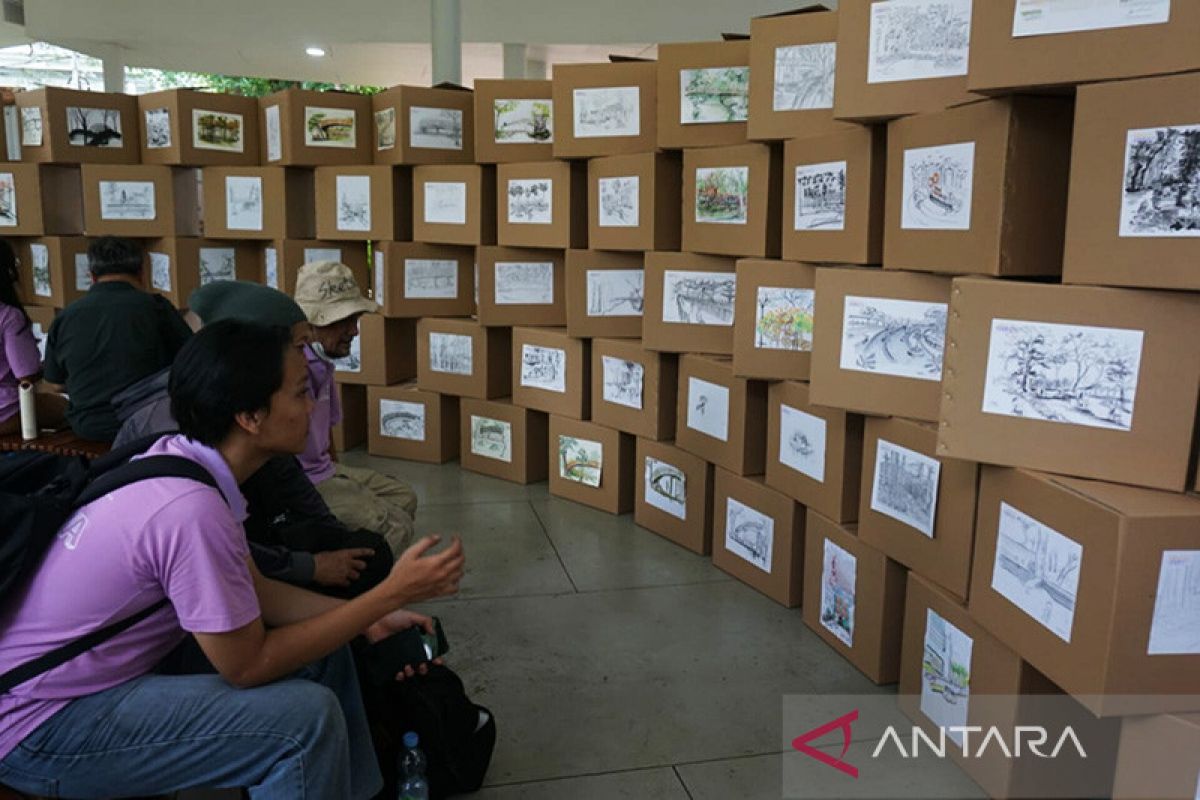 Parekraf Jaksel ajak seniman buat sketsa HUT DKI