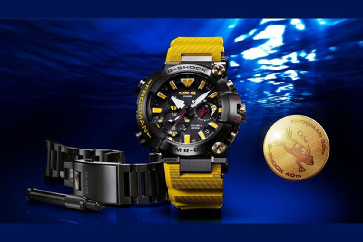 Casio Luncurkan "Diver's Watch" Berbahan Logam yang Tahan Benturan dalam Warna Kuning Cerah