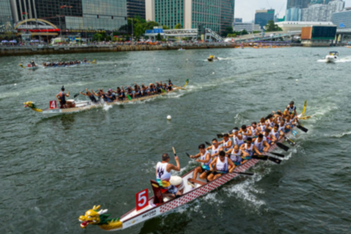 “Hong Kong International Dragon Boat Races” Returned to Victoria Harbour